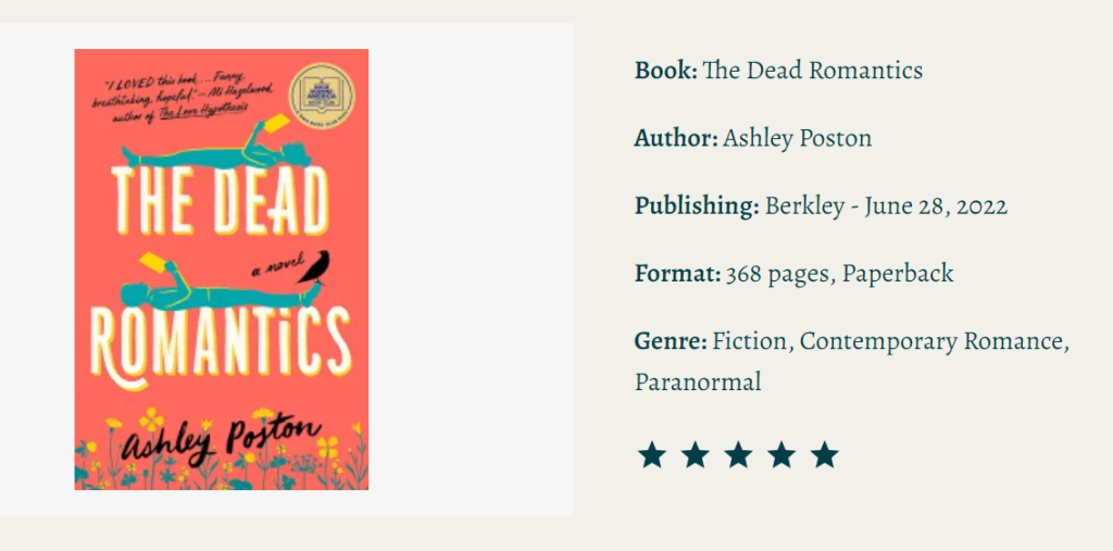 Book Review: The Dead Romantics by Ashley Poston